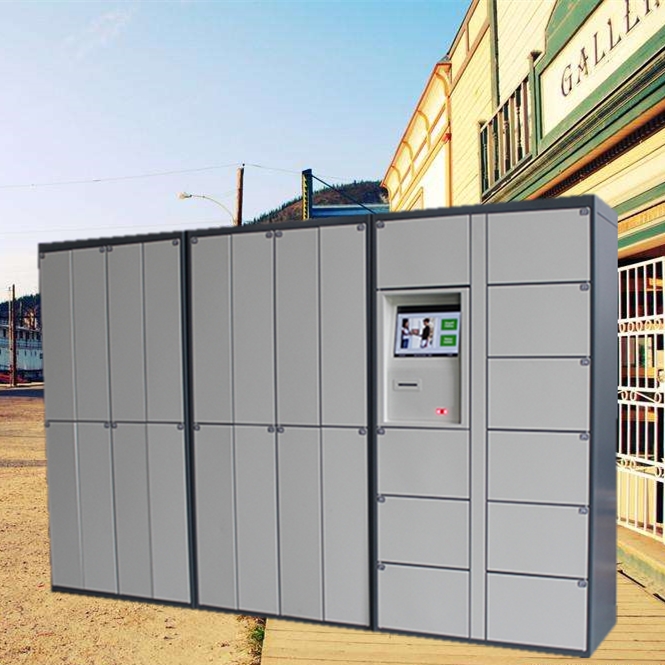 Automatic Service Laundry Locker , Smart Locker With SMS Email Function