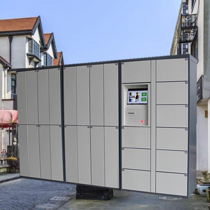 CE Self Service Digital Automatic Locker , Dry Cleaning Locker Systems Customized