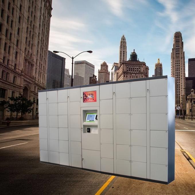 Rental Luggage Lockers With Multi Language UI And Remote Control Platform
