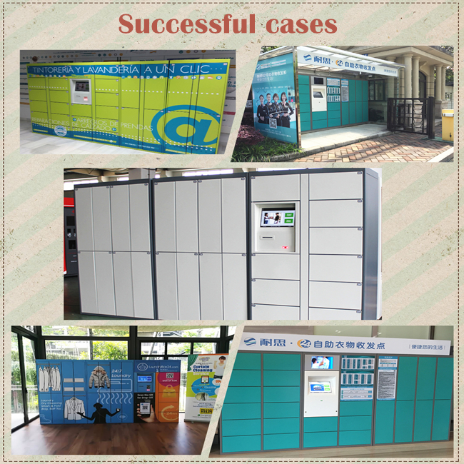 Durable Structure Electronic Laundry Locker For Indoor Dry Clean Business