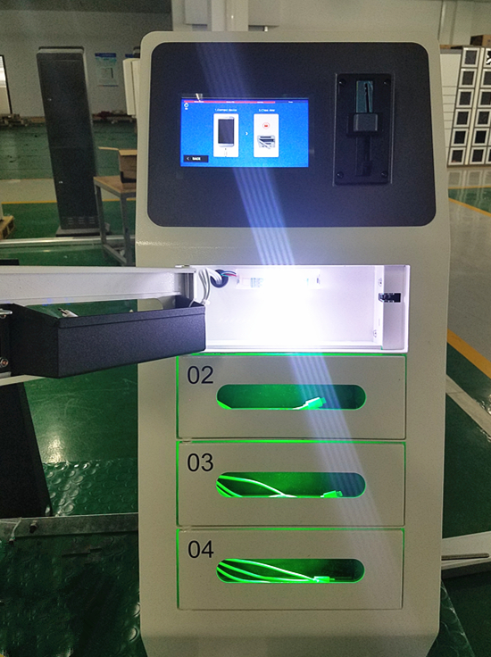 Coin Operated MCU System Multiple Cell Phone Charging Station USB