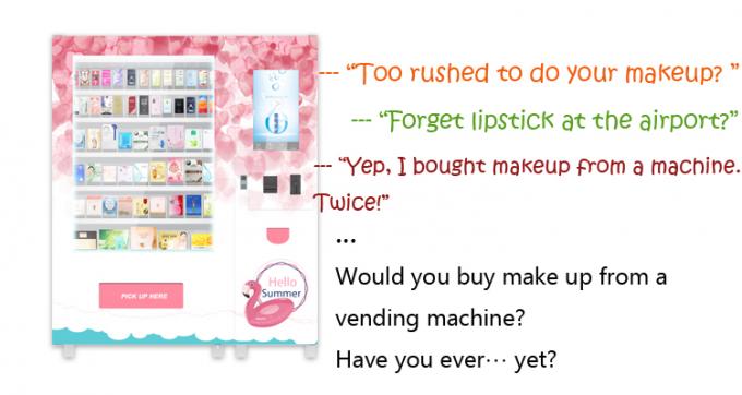 Automated Cosmetics Product Vending Machine, Smart Beauty Makeup 