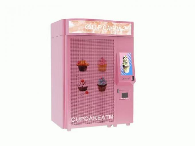 Automatic Food Vending Machine For Cupcake Breakfast Bread With