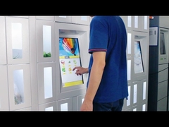 Smart Large Locker Vending Machine With Cooling System Customized 15.6''