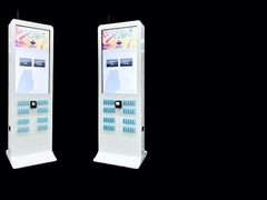 43 Inch Digital Signage Shared Power Bank Charge Rental Station For Restaurant Hospital