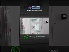 How does latest rotating flower machine work?