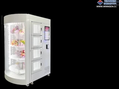 How does flower vending machine work in Poland?
