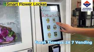 Winnsen Fresh Flower Vending Locker with Refrigerator and Humidifier