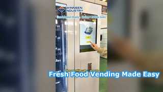 Automatic Refrigerated Vending Machines for Fresh Food