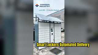 Smart Parcel Lockers Automated Delivery Solutions